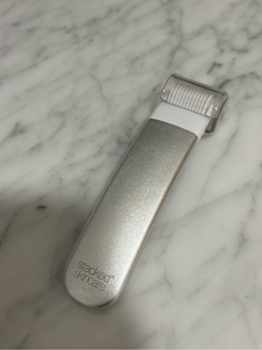StackedSkincare Silver MICRONEEDLING FACE TOOL